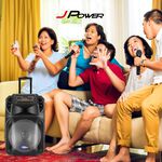 【J-POWER】SINGPAD 15.6吋美華終身版+12吋雷鬼 卡拉OK 便攜式 無線麥克風 戶外露營 點唱機, , large
