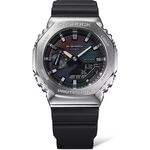 CASIO 卡西歐 G-SHOCK 彩色磚牆系列 八角雙顯手錶 學生錶 GM-2100RW-1A, , large