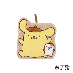 『HOUSUXI．舒希』三麗鷗布丁狗-加厚珊瑚絨擦手巾(A4)
