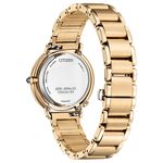 CITIZEN 星辰 L系列 曙光 光動能鑽石女錶 附贈皮革錶帶 EM1093-61D, , large