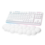 【 Logitech 羅技 】G715 茶軸/觸感軸 白色 無線 美型 炫光 機械式 鍵盤, , large