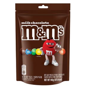 [箱購]MMS牛奶糖衣巧克力145g立袋裝x 12Bag包