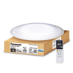 Panasonic International Brand 70.6W White Realm Large Light Input LED Dimming and Color Adjustment Remote Control Ceiling Lamp (LGC81217A09 Made in Japan), , large