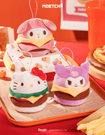 【際洋文化】Sanrio characters漢堡包系列毛絨捏捏樂, , large