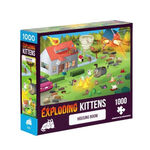 【Asmodee】爆炸貓 1000片拼圖：群貓聚會 英文版｜Exploding Kittens Puzzle｜爆炸貓周邊, , large