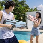 4合1噴頭水槍【3色可選】旋轉噴頭 玩具水槍 成人水槍大水槍 水槍 抽拉式 62cm 射程12m 2000ml, , large