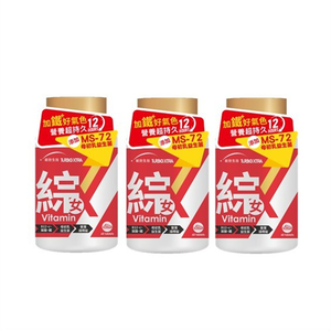 [Uni-TongXin] TX Women&rsquo;s Multivitamin with Iron (60 Tablets/Bottle) &times;3 Bottle