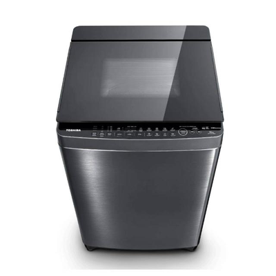 【TOSHIBA 東芝】17公斤 鍍膜奈米泡泡雙渦輪洗衣機 AW-DMUH17WAG(SS)