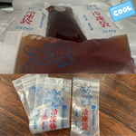 GS MALL 台灣製造 一組25入 冷凍袋 冰棒袋 製冰袋 夾鏈冰袋 密封冰袋 古早冰 綠豆冰 棒棒冰 保鮮袋 透明袋, , large