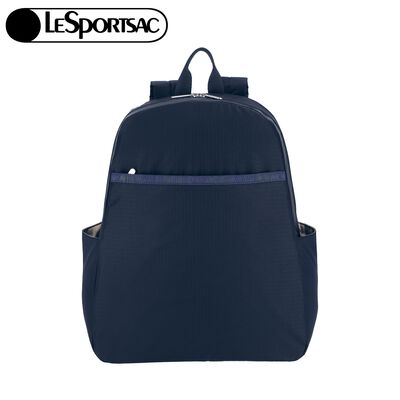 |快速出貨|Lesportsac Deep Sea Blue 日常通勤後背包-深藍