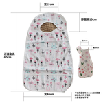 [凱美棉業] 2入 隨機出色 【台灣設計】成人純棉紗布防水圍兜 雙面吸水防漏食物袋 長輩銀髮/居家照護進食圍裙 頂級多層結構 療癒系, , large