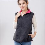 【卓瑩官方直營】奈米遠紅外線 女雙面背心【3L】 &mdash; 贈四季版頸圍, , large