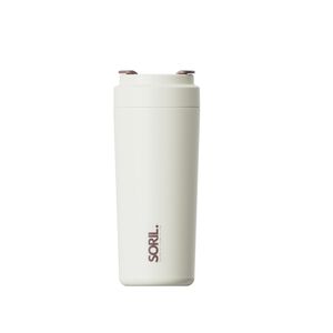 SORIL時序不鏽鋼保溫杯480ml-米白