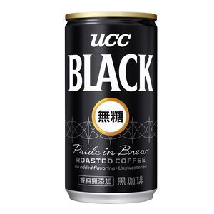 UCC Black Coffee Can184ml