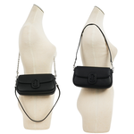 MARC JACOBS THE CLOVER 平滑皮革翻蓋二用包(/黑色, , large