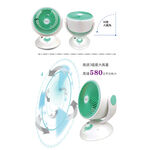LAPOLO 藍普諾 9吋 靜音涼風循環扇 電風扇 LA-3512, , large