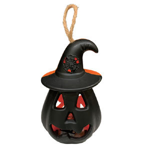 【Halloween萬聖派對】4.5吋兩面南瓜骷髏燈吊飾(款式隨機出貨)