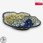 【SOLO歐洲家居】波蘭製 Cerraf 波蘭陶 26.5cm 簍空盤 水果碗 藍野芳蹤系列, , large