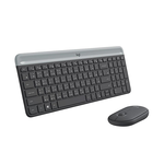 Logitech computer keyboard and mouse, , large