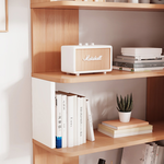 [Lele] L-shaped corner minimalist and practical bookshelf, two-tone natural wood + white, 3 shelves, 90x60 cm (solid wood bookshelf, shelf, storage rack), , large