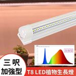 【君沛】3呎 T8植物燈管 25W 加強型光譜 食蟲植物推薦 鹿角蕨顯色 抑制徒長 捕蠅草 毛膏菜 專業生長燈, , large