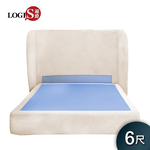 6M Double Roll-Up Thickened Support Headboard + Bed Base, , large