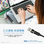 KTnet LHU23 100MB network card + 3-port USB2.0 hub Type-C/USB adapter High-speed network stable transmission, , large
