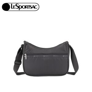 |快速出貨|Lesportsac Classic Hobo 經典斜背包 送禮-夜幕灰