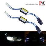 【PA LED】T10 W5W 對接式 LED CANBUS 解碼器 消除 故障燈 故障碼 警告燈, , large