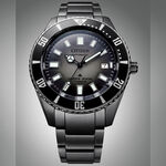 CITIZEN 星辰 限量 1977征服潛水機械錶款-鈦-暗黑款 NB6025-59H, , large