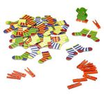 【Asmodee】晾對襪子 中文版 Socken Zucken HABA｜兒童益智桌遊｜記憶配對｜親子互動｜德國HABA, , large