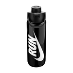NIKE TR RECHARGE 大口徑水壺 GRAPHIC 24OZ/700ml 運動水壺 好拿握 防漏 可機洗 N100432004424黑, 黑, large