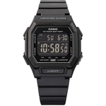CASIO 卡西歐 0年電力方形電子錶-黑 手錶 學生錶 送禮 禮物 推薦(W-738H-1BV), , large