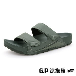 G.P機能柏肯男拖鞋-綠色41