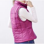 [CINN Far‑Infrared] Women&rsquo;s Nano FIR Pink Vest (Size 3L) | Free All‑Season Neck Wrap, , large