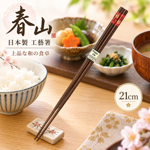 【HIYASU日安工坊】日本工藝箸-春山 21cm