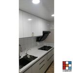 【KW廚房世界】系統廚具 廚房設計 客製化 廚櫃 流理台 工廠直營 一字型 240公分 人造石檯面 櫻花 瓦斯爐 排油煙機 烘碗, , large