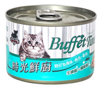 【Mr.Bar】時光鮮廚化毛全效貓罐 貓餐罐 副食罐160g x 24入, , large