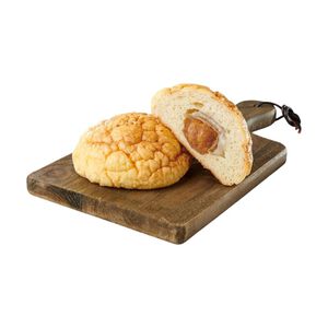 Peanut Mochi Melon Bread