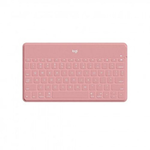 【 Logitech 羅技 】Keys-To-Go 粉色 輕巧藍牙鍵盤 適用 iPhone iPad Apple TV, , large