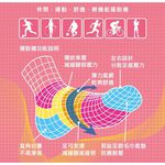 【D&G】透氣避震足弓女襪<粉紅>D401 毛巾底 氣墊 襪子 機能運動襪, , large