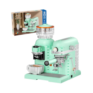 [Brick Republic]ZHEGAO 663008 Coffee Machine (Educational Building Blocks)