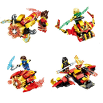  [Brick Republic]MG 919 Ninja Series &ndash; Set of 4 (Educational Building Blocks), , large
