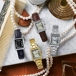 CASIO 卡西歐 復古方形羅馬指針手錶 女錶 考試錶-金 周年慶獻禮 送禮推薦 LTP-V007G-9B, , large