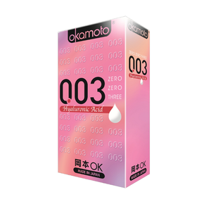 【岡本okamoto 】003 HA玻尿酸 10片/盒 保險套