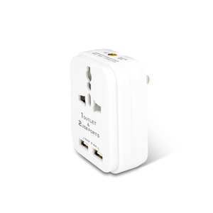[寶旺旺]聖岡科技 2USB+2P台灣專用萬國轉換插頭TNT-97U/PB-97U(TNT=PB)