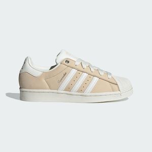 Kixpress-Adidas 愛迪達 Superstar W 女 運動休閒鞋 經典 復古鞋 貝殼頭 奶茶 米白 [IE3039]