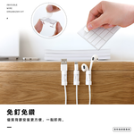 【上手家居】無痕膠理線器 20入組-透明(集線器/整線器/線材固定器/理線槽/理線架/電線整理/電線收納), , large
