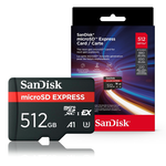 SanDisk EXPRESS 512G UHS-I U3 A1 microSDXC, , large