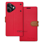 CITY都會風 realme Note 80 4G 插卡立架磁力手機皮套 有吊飾孔, , large